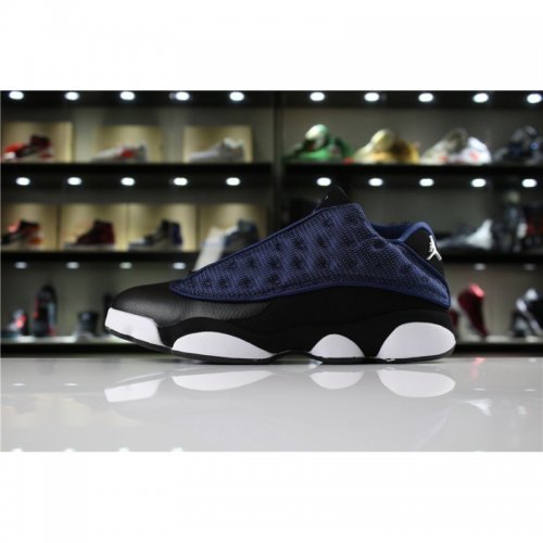 New Air Jordan 13 Low "Navy" Brave Blue/Metallic Silver-Black Me