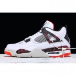 2019 Air Jordan 4 "Flight Nostalgia" White/Black-Bright Crimson-