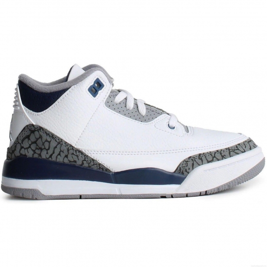 Jordan 3 Retro Midnight Navy (PS) - Click Image to Close