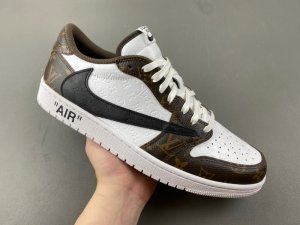 AIR JORDA 1 LOW X LV inverted hook