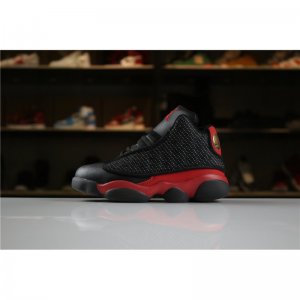 Kid's Air Jordan 13 Retro "Bred" Black/True Red-White For Sale