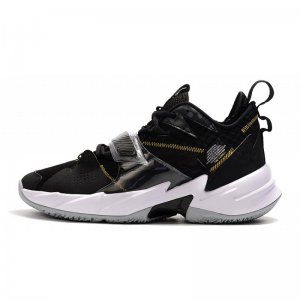 2020 Jordan Why Not Zer0.3 "The Family" Black/White-Metallic Gol