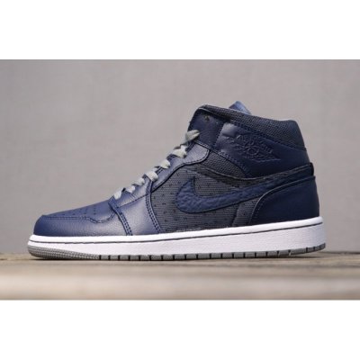 New Air Jordan 1 Phat Obsidian/Cool Grey-White 364770-402