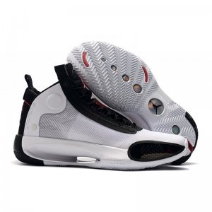 2020 Air Jordan 34 GS "Bred" White/Orbit Red For Sale