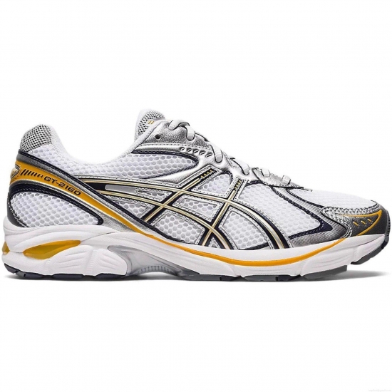 ASICS GT-2160 White Pure Silver Gold - Click Image to Close