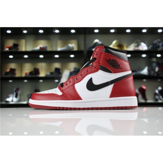 Air Jordan 1 Retro High OG "Chicago" White/Black-Varsity Red 555 - Click Image to Close