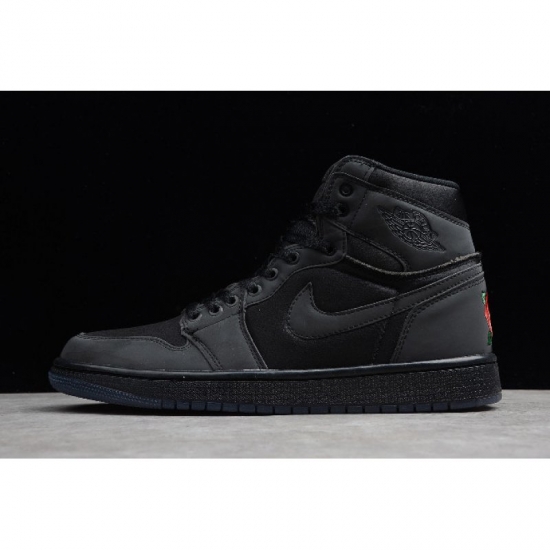 Air Jordan 1 Retro High OG "Rox Brown" Black/University Red BV15 - Click Image to Close