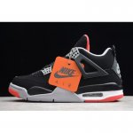 2019 Air Jordan 4 Retro OG "Bred" Black/Cement Grey-Summit White