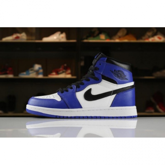 Men's and Women's Air Jordan 1 Retro High OG "Game Royal" 555088 - Click Image to Close