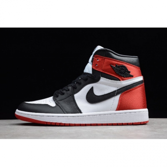 2019 Air Jordan 1 High AJ1 Satin "Black Toe" CD0461-016 - Click Image to Close