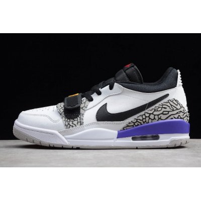 2019 Air Jordan Legacy 312 Low White/Black-Purple CD7069-108