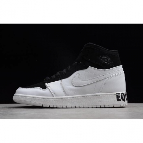 Air Jordan 1 Retro Hight "Equality" Black/White-Metallic Gold AQ - Click Image to Close