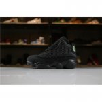 Kid's Air Jordan 13 "Black Cat" Black/Anthracite-Black For Sale