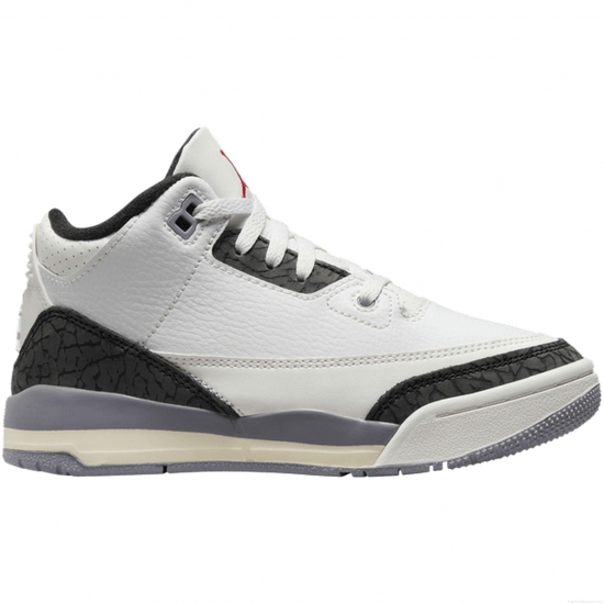 Jordan 3 Retro Cement Grey (PS) - Click Image to Close