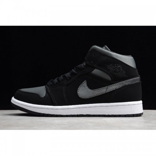 2019 Air Jordan 1 Mid SE Nylon Black Grey 852542-012