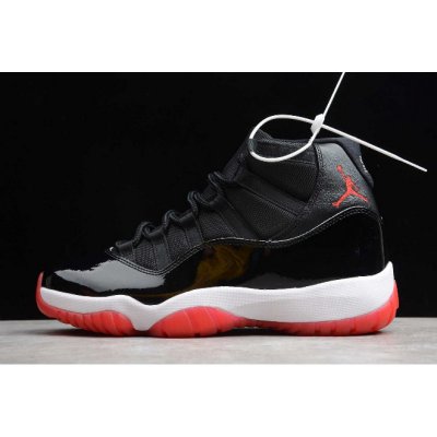2019 Air Jordan 11 XI Retro "Bred" Black/True Red-White 378037-0