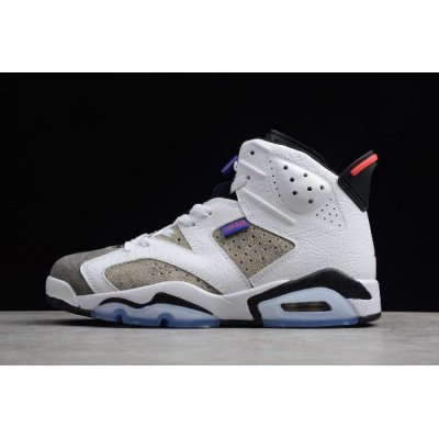 2019 Air Jordan 6 "Flint Grey" White/Black-Infrared 23-Dark Conc