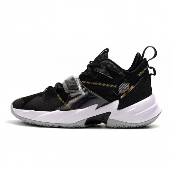 2020 Jordan Why Not Zer0.3 "The Family" Black/White-Metallic Gol - Click Image to Close