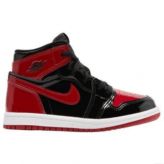 Jordan 1 Retro High OG Patent Bred (TD) - Click Image to Close