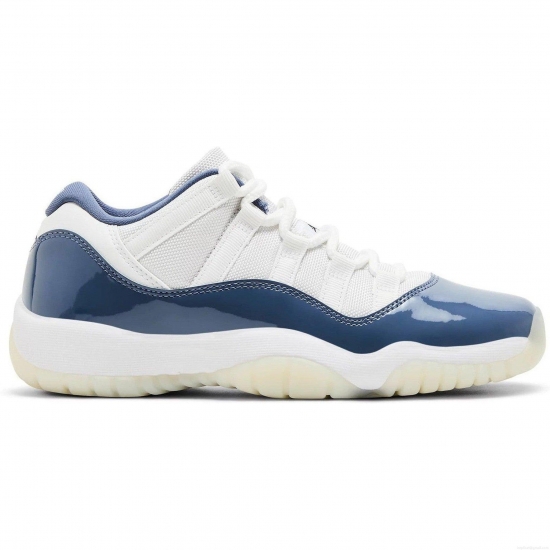 Jordan 11 Retro Low Diffused Blue (GS) - Click Image to Close