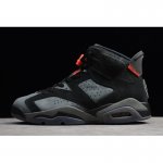 2019 Air Jordan 6 PSG Paris Saint-Germain Football Club Iron Gre
