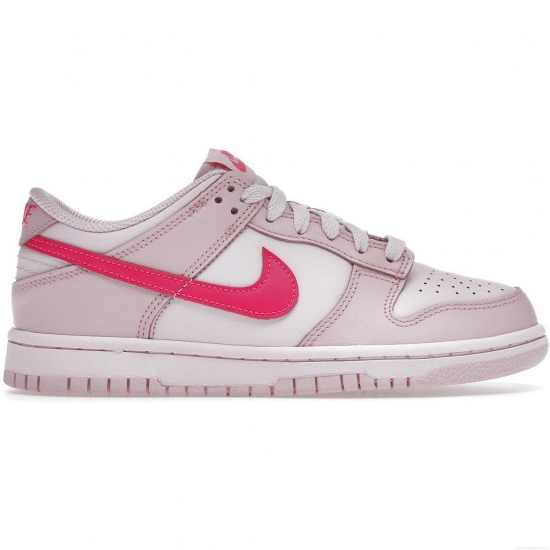 Nike Dunk Low Triple Pink (GS) - Click Image to Close