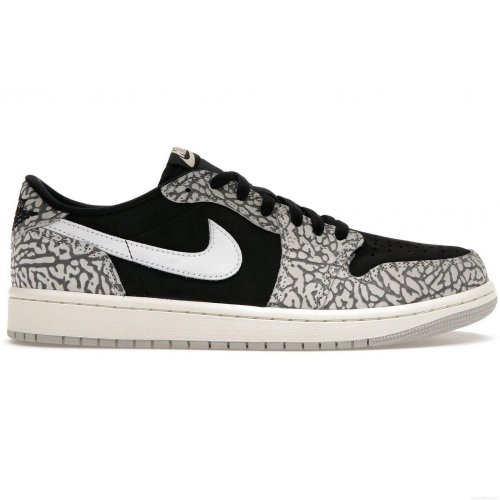 Jordan 1 Retro Low OG Black Cement