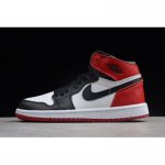 Kid's Air Jordan 1 "Black Toe" White/Black-Gym Red For Sale