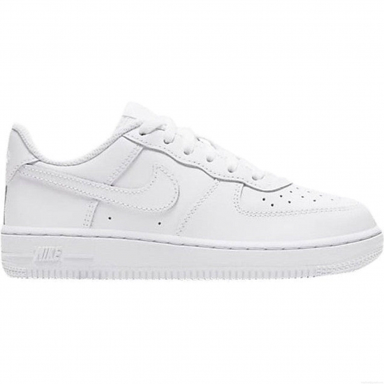 Nike Air Force 1 Low LE Triple White (PS) - Click Image to Close