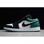 2019 Air Jordan 1 Low White/Black-Mystic Green-Hyper Pink 553560