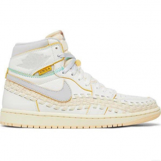 Jordan 1 Retro High OG SP Union Bephie's Beauty Supply Woven Sail - Click Image to Close