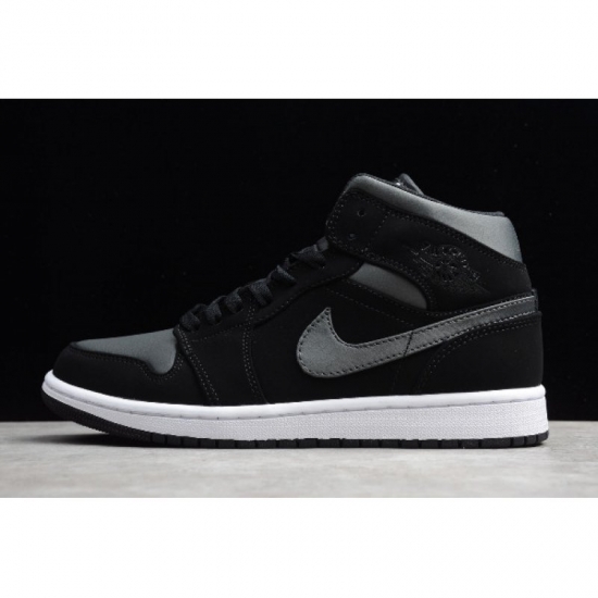 2019 Air Jordan 1 Mid SE Nylon Black Grey 852542-012 - Click Image to Close