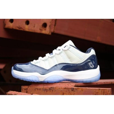 New Air Jordan 11 Retro Low "Georgetown" Grey Mist/White-Midnigh