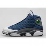2020 Air Jordan 13 "Flint" Navy/Flint Grey-White-University Blue