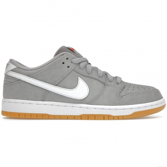Nike SB Dunk Low Pro ISO Orange Label Wolf Grey Gum - Click Image to Close