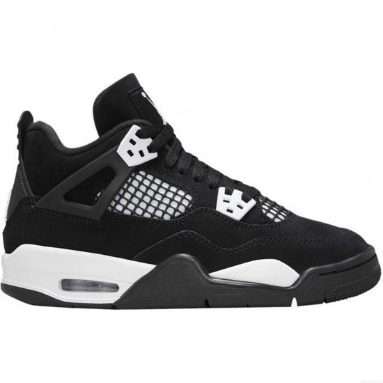 Jordan 4 Retro White Thunder (GS) - Click Image to Close