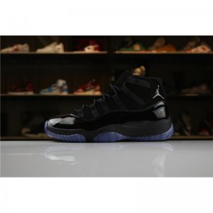 2018 All-Black Air Jordan 11 XI "Cap And Gown" 378037-005