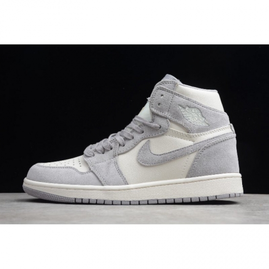 2019 Air Jordan 1 Retro High Premium "Pale Ivory" AH7389-101 - Click Image to Close