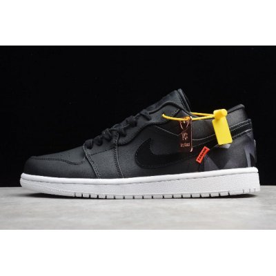 2019 Nike Air Jordan 1? Low PSG? Paris Saint-Germain Black/Infra