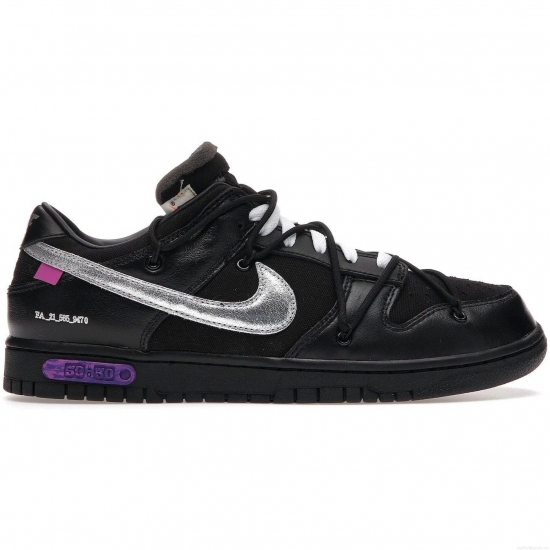 Nike Dunk Low Off-White Lot 50 - Click Image to Close