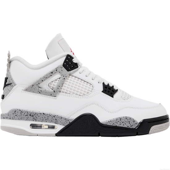 Jordan 4 Retro White Cement (2025) - Click Image to Close