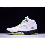 New Air Jordan 5 Retro "Quai 54" White/Black-Metallic Silver-Rad