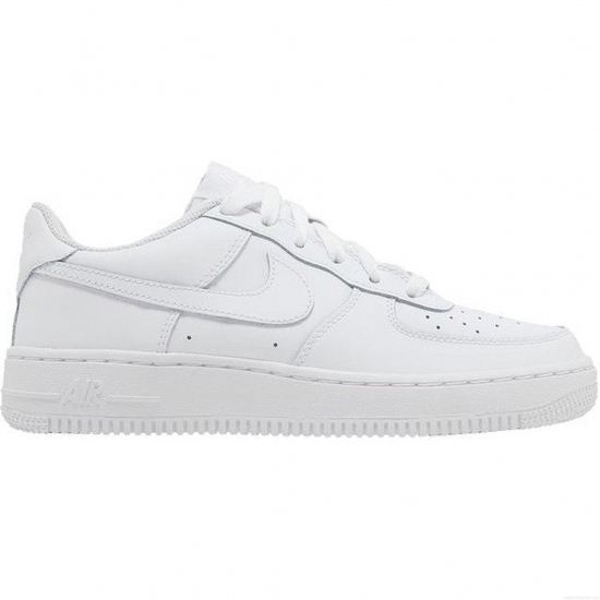 Nike Air Force 1 LE Triple White (GS) - Click Image to Close
