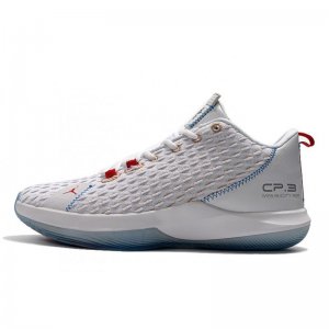 2019 Jordan CP3.XII "NBA Kicks of the Night" White Red For Sale