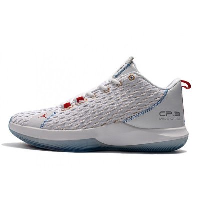 2019 Jordan CP3.XII "NBA Kicks of the Night" White Red For Sale