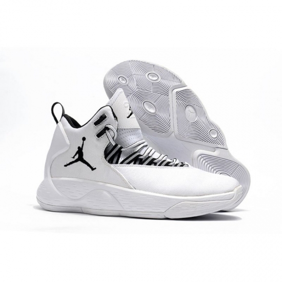 Jordan Super.Fly MVP PF White/Black AR0038-100 Free Shipping - Click Image to Close