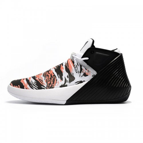 Jordan Why Not Zer0.1 Low Black/White-Orange Basketball Shoes