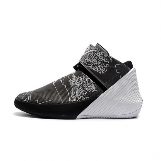 Russell Westbrook's Jordan Why Not Zer0.1 "All-Star" Black/White - Click Image to Close