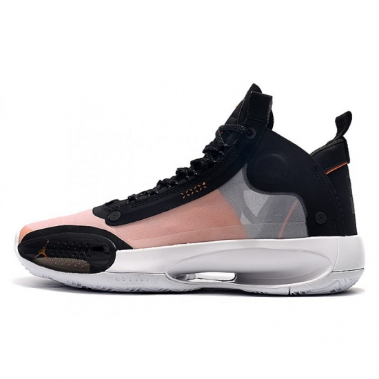 2019 Air Jordan 34 XXXIV Black/Orange/Pink-White For Sale - Click Image to Close