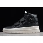 Air Jordan 1 High Double Strap Black/Gym Red-Sail AQ7924-001